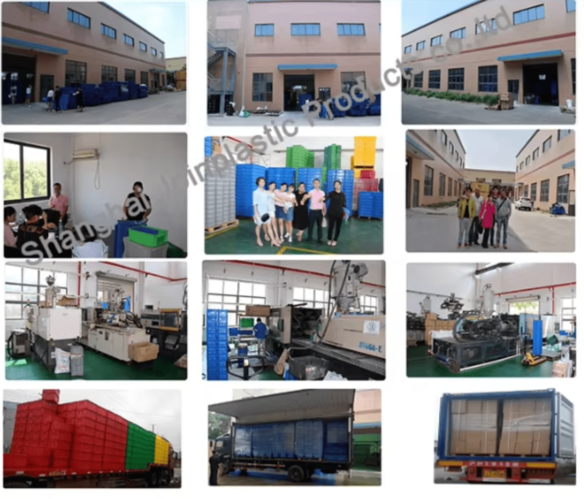 Fabbrica di produzione cassette in plastica